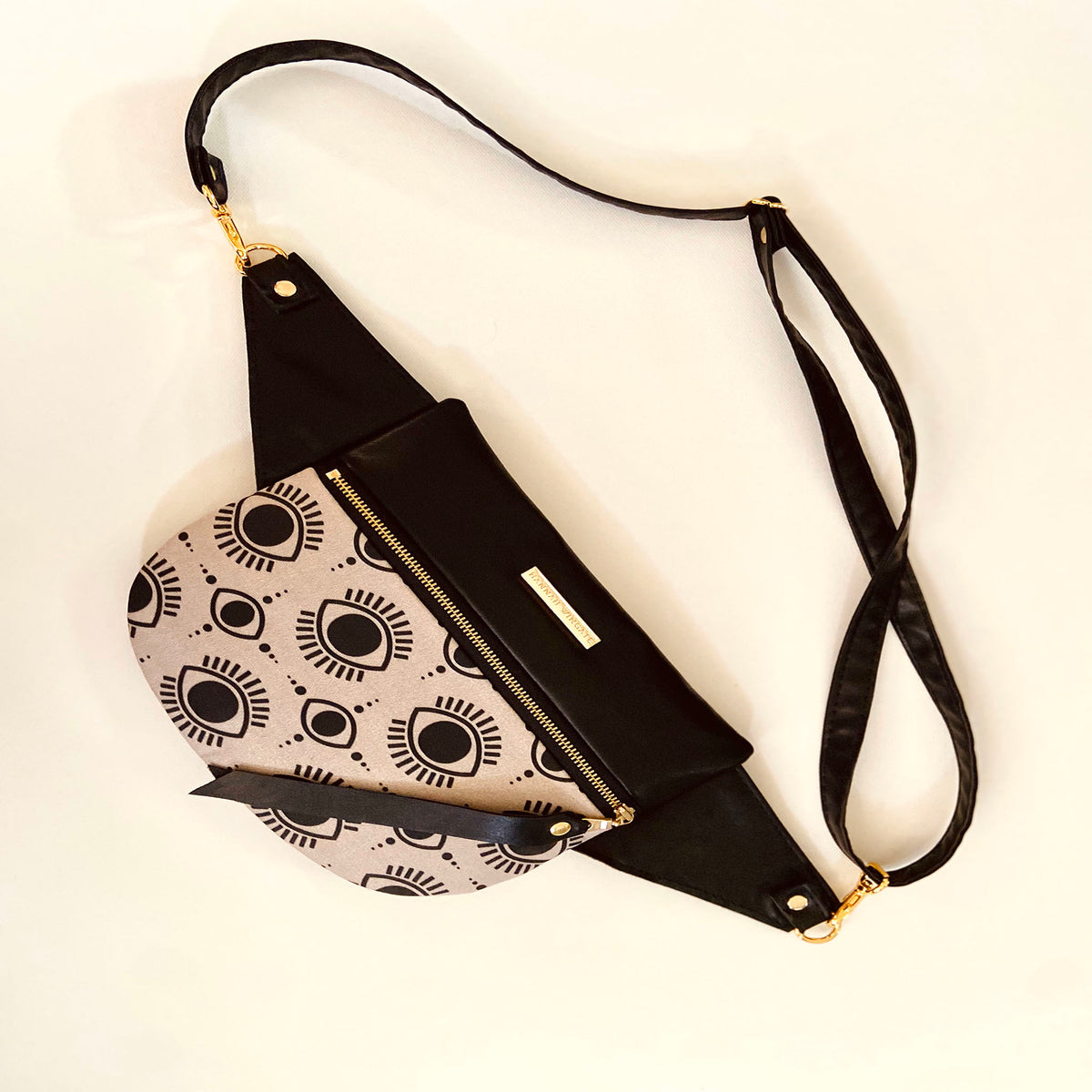 Hannah Wingate X James Mae Crossbody Bag Eye Print