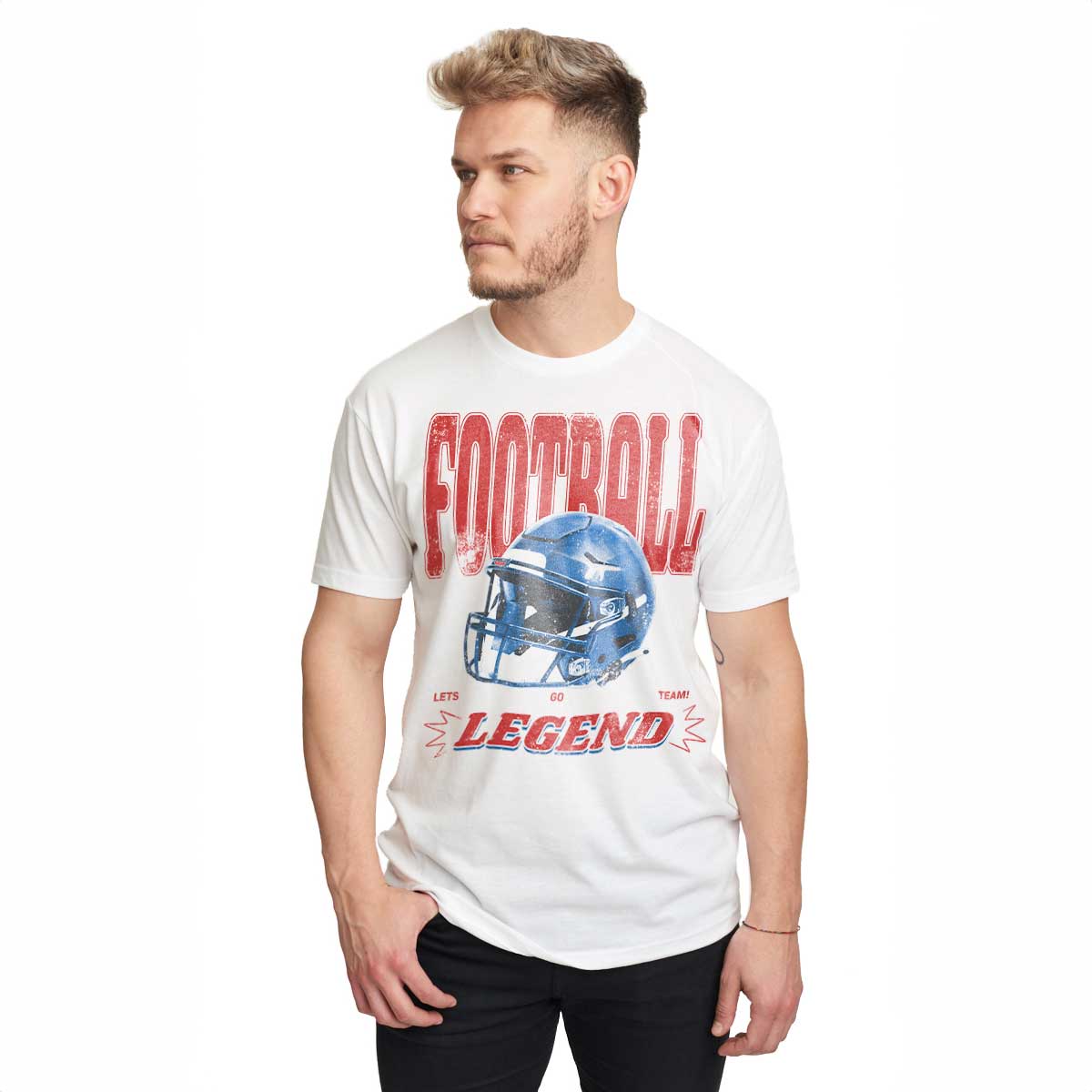 Football Legend White Unisex Tee