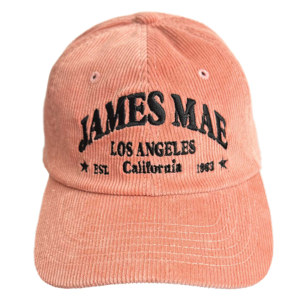 James Mae Iconic Pink Corduroy Hat