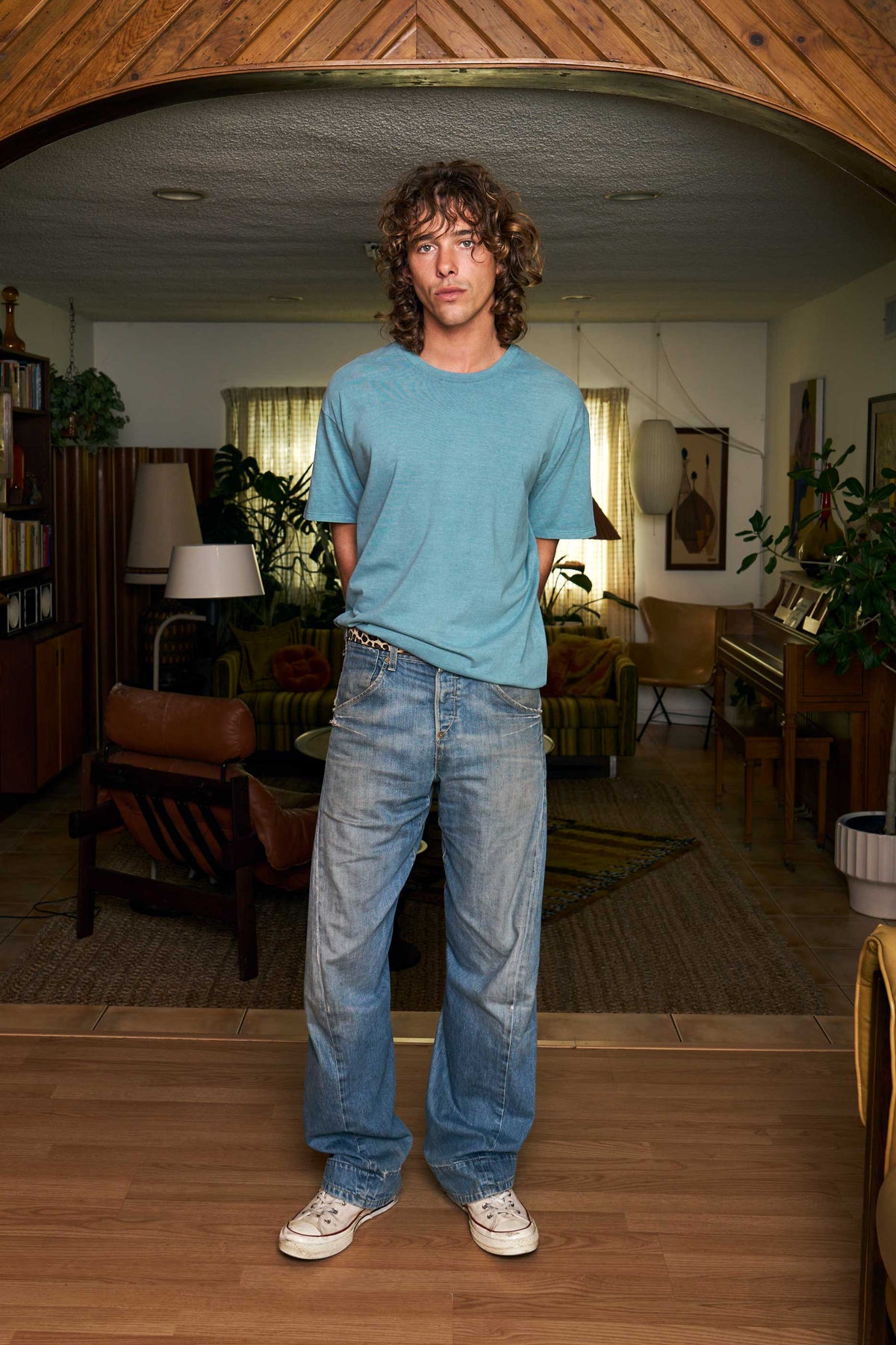 Bali Blue Oversized Tee
