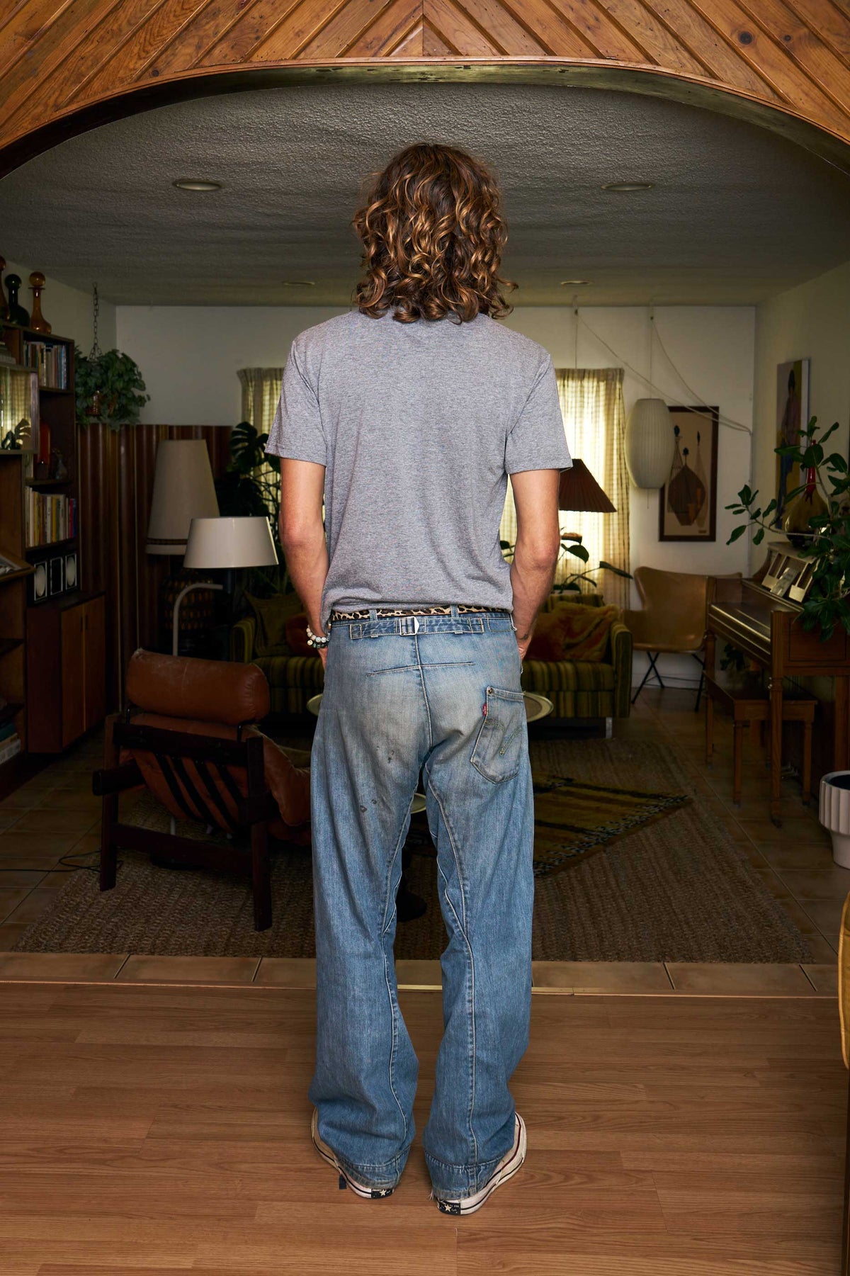 Easy Tiger Heather Grey Unisex Tee