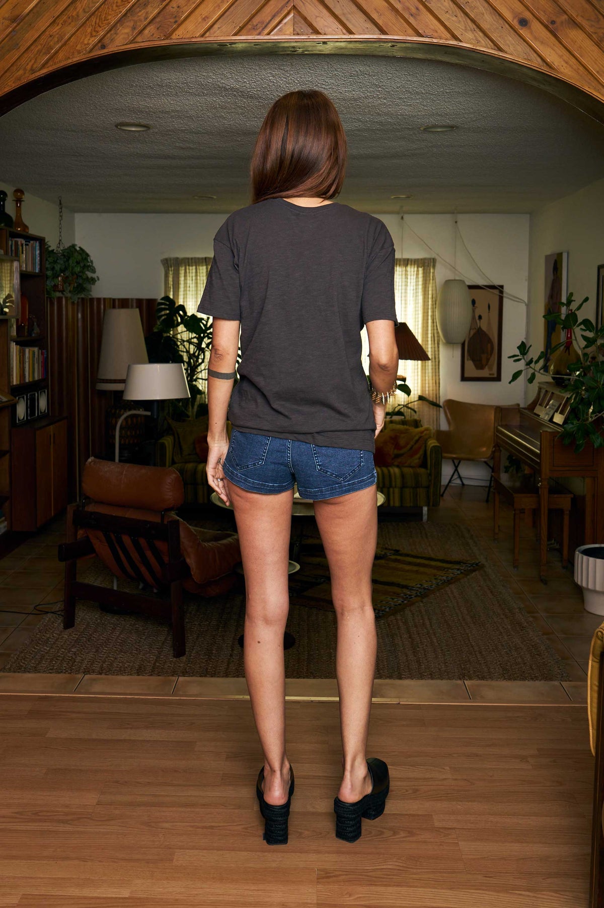 Easy Tiger Black Oversized Tee