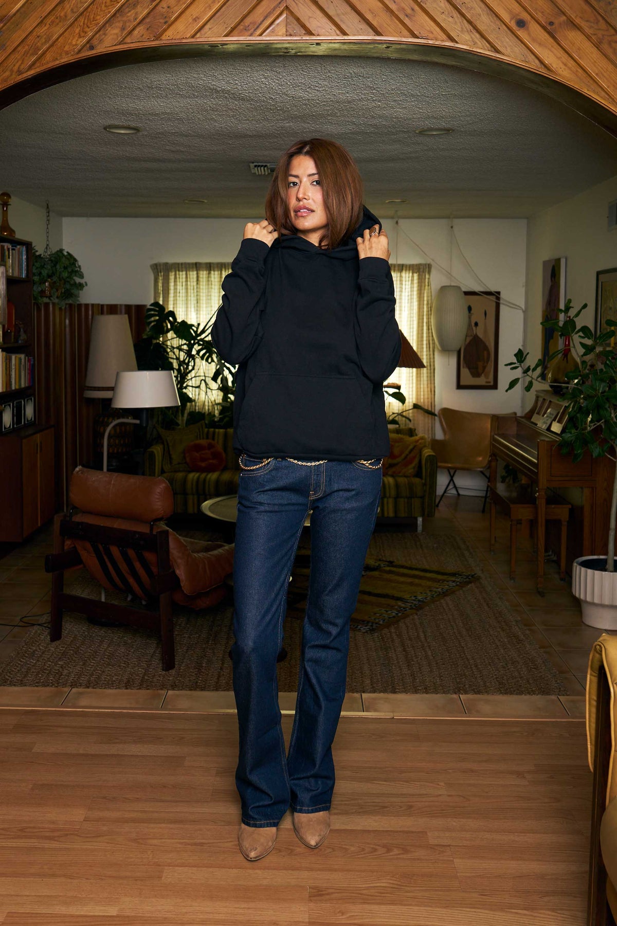 Oversized Black Hoodie