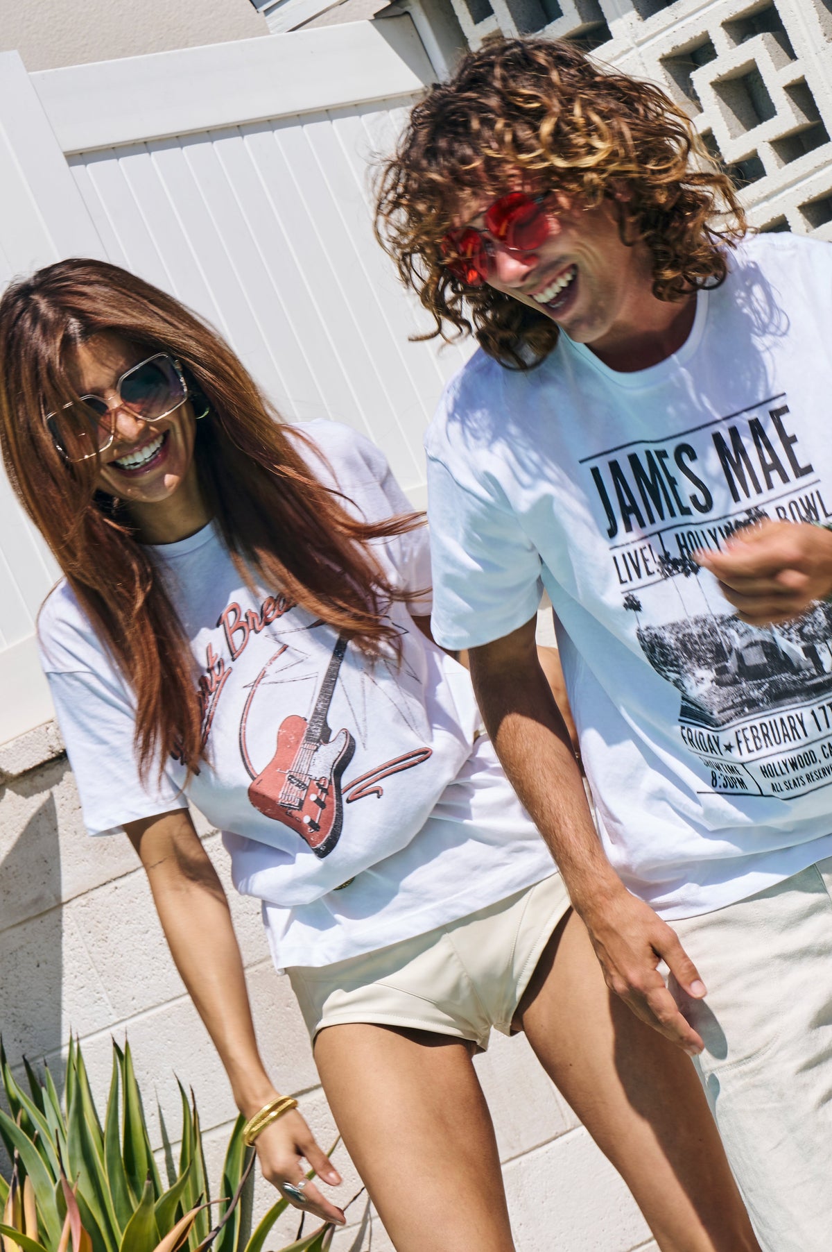 Heartbreaker White Oversized Tee