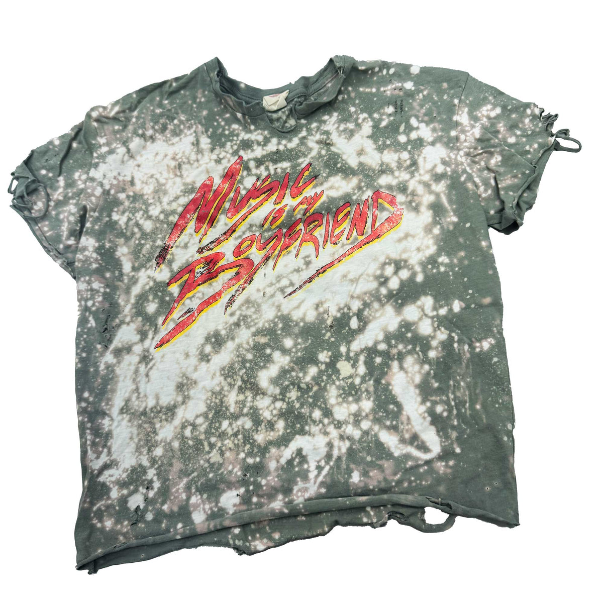 Tie Dye Music is My Boyfriend Oversized Tee