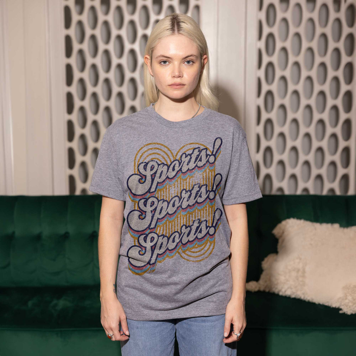 Sports Sports Sports Heather Grey Unisex