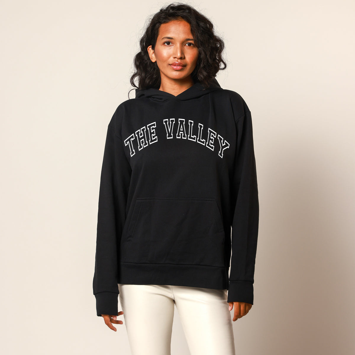 The Valley Black Oversized Hoodie