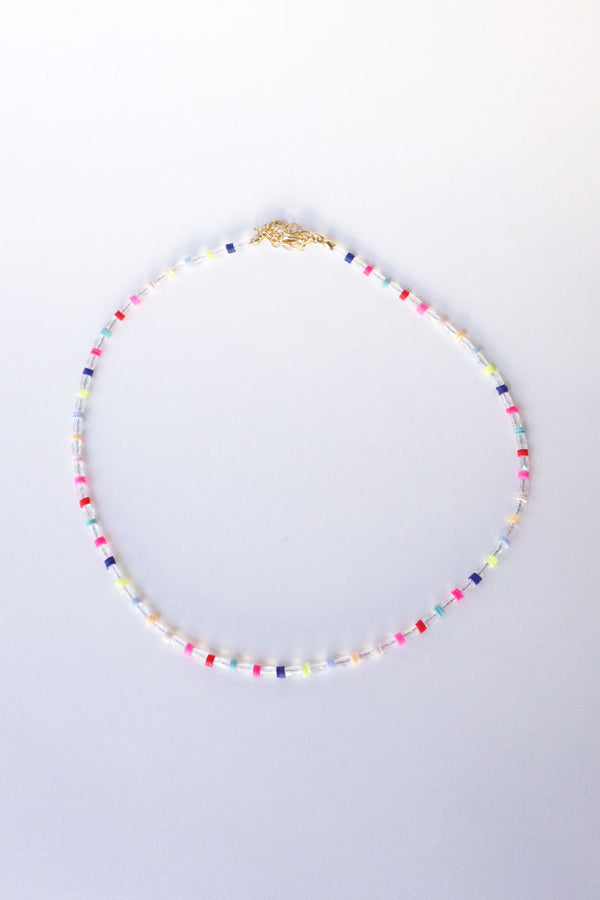 Multi-Color Beaded Necklace