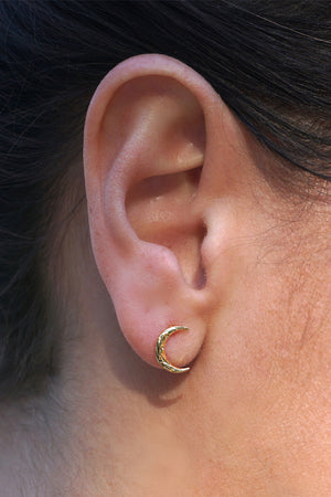 James Mae Crescent Earrings