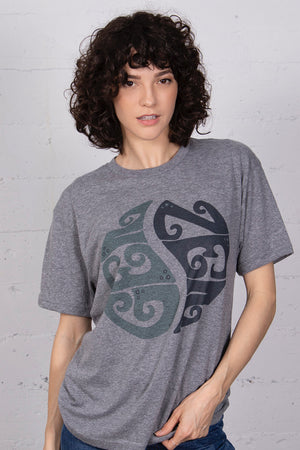 James Mae Gen Zen Heather Grey Unisex Tee