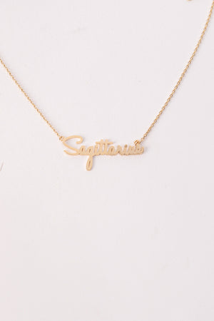 Star Sign Necklace